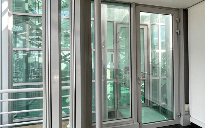 Make a perfect first impression with aluminium doors.